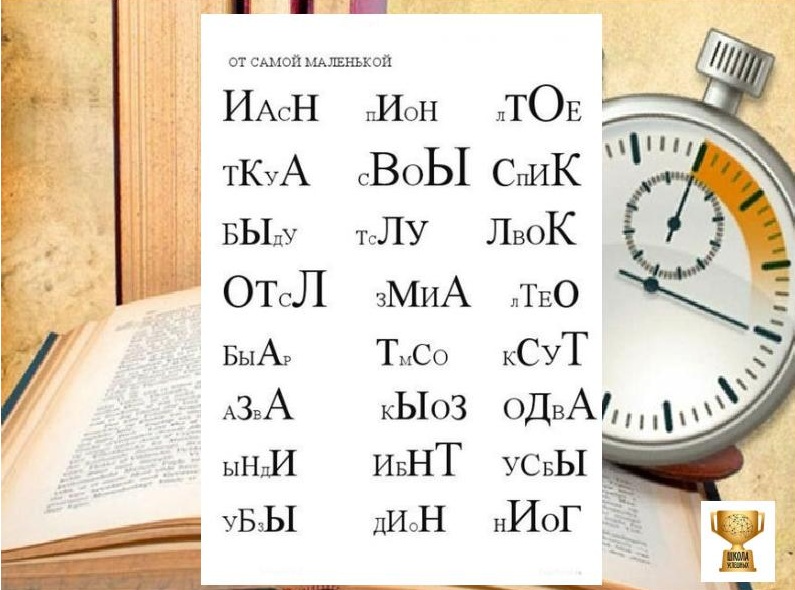 Скорочтение: базовые упражнения для начинающих